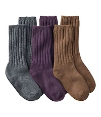Adults' Merino Wool Ragg Socks Gift Set, 3-Pack