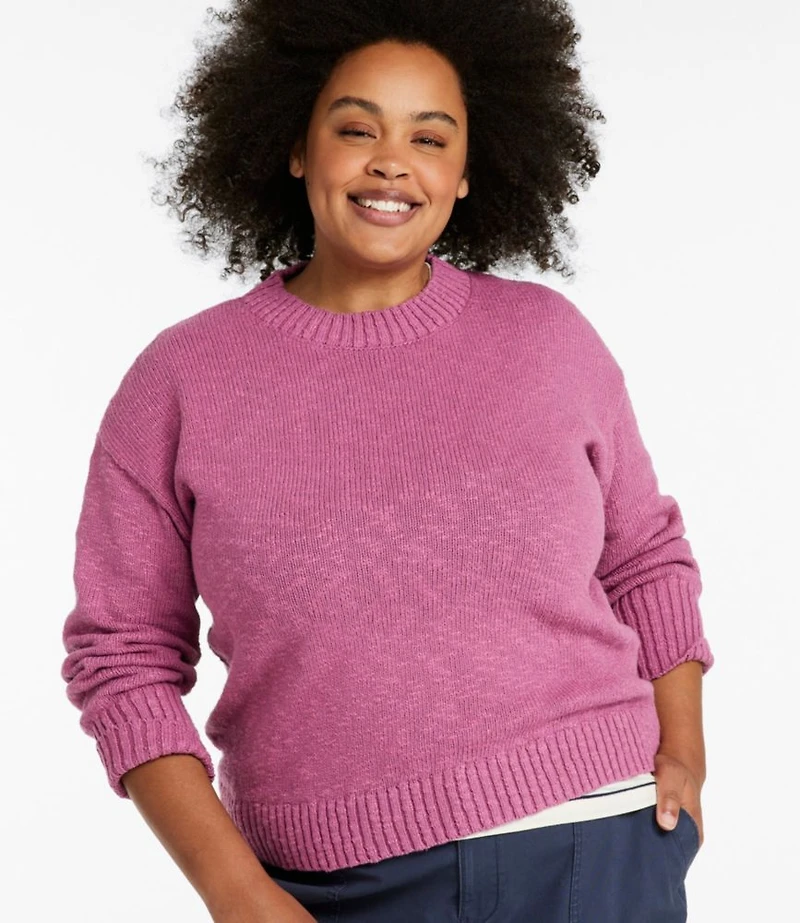 Women's Cotton Ragg Sweater