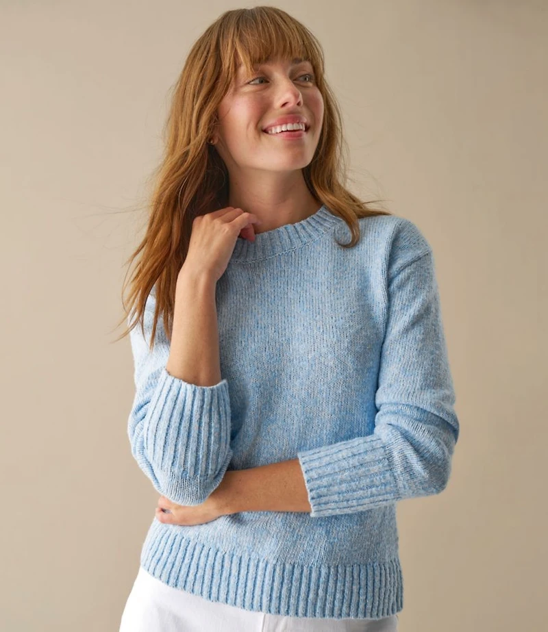 Women's Cotton Ragg Sweater