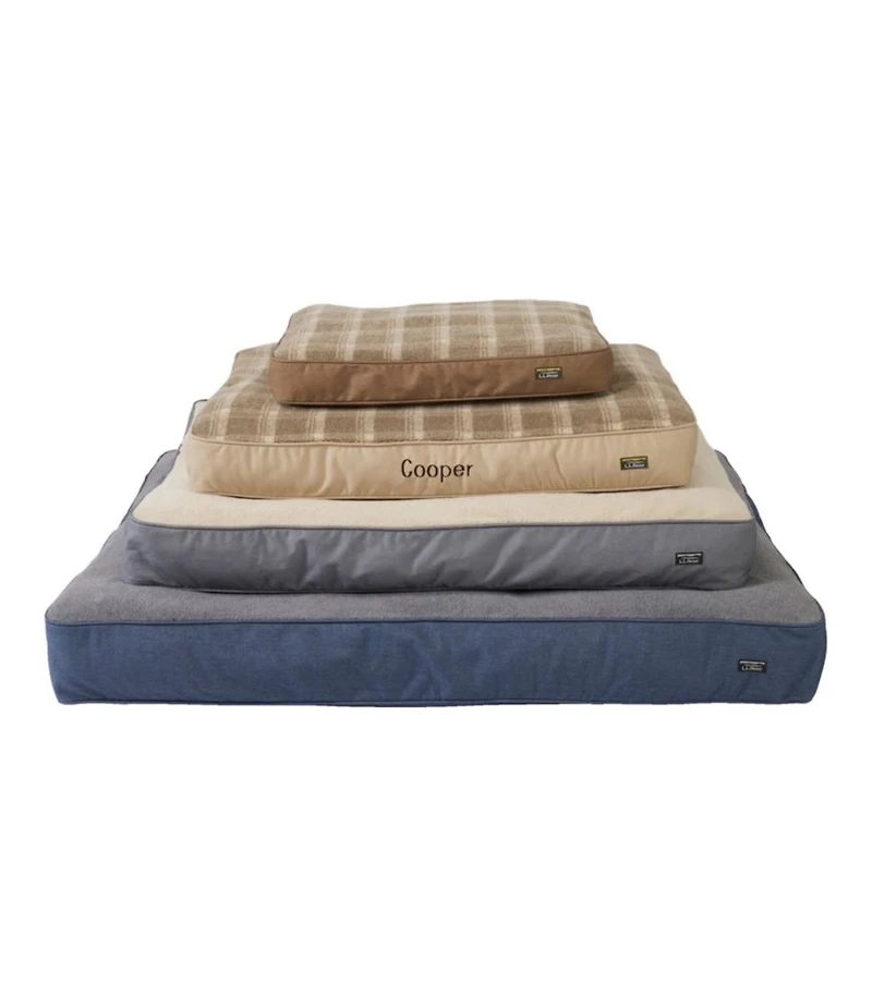 Premium Fleece Dog Bed Replacement Cover, Rectangular