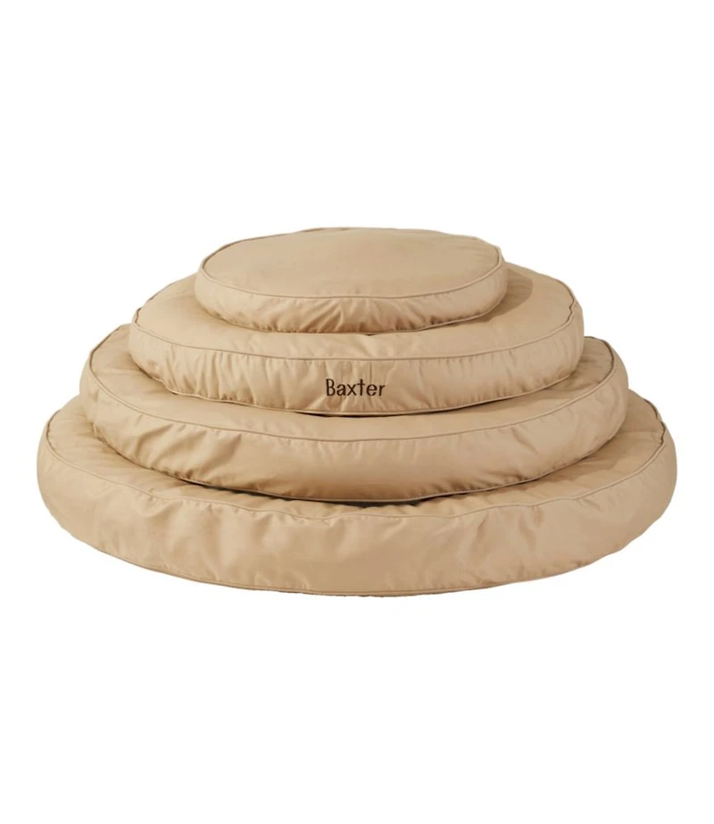 Premium Denim Dog Bed Replacement Cover, Round