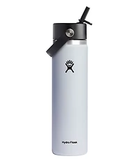 Hydro Flask Wide Mouth Water Bottle with Flex Straw Cap