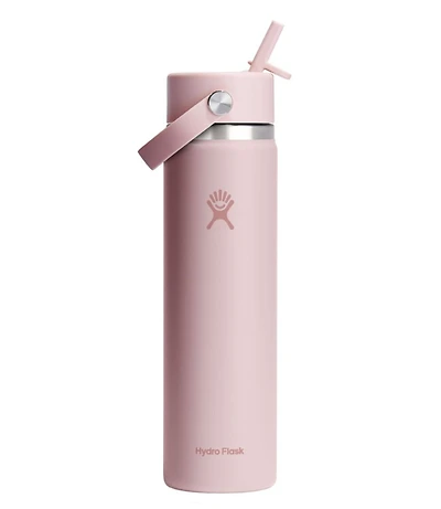 Hydro Flask Wide Mouth Water Bottle with Flex Straw Cap, 24 oz.