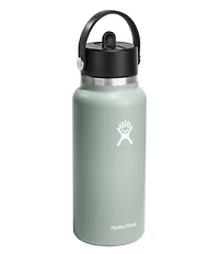 Hydro Flask Wide Mouth Water Bottle with Flex Straw Cap