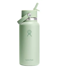 Hydro Flask Wide Mouth Water Bottle with Flex Straw Cap