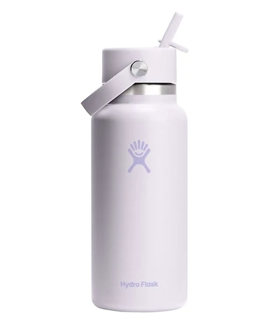 Hydro Flask Wide Mouth Water Bottle with Flex Straw Cap