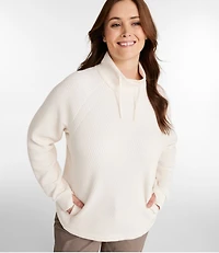 Women's Ridgeknit Crossneck Pullover
