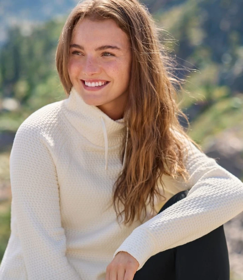 Women's Ridgeknit Crossneck Pullover