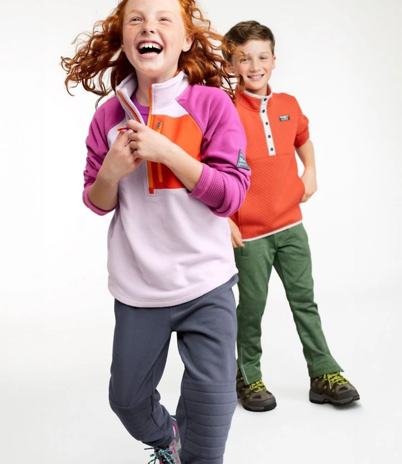Kids' Fitness Fleece, Quarter-Zip
