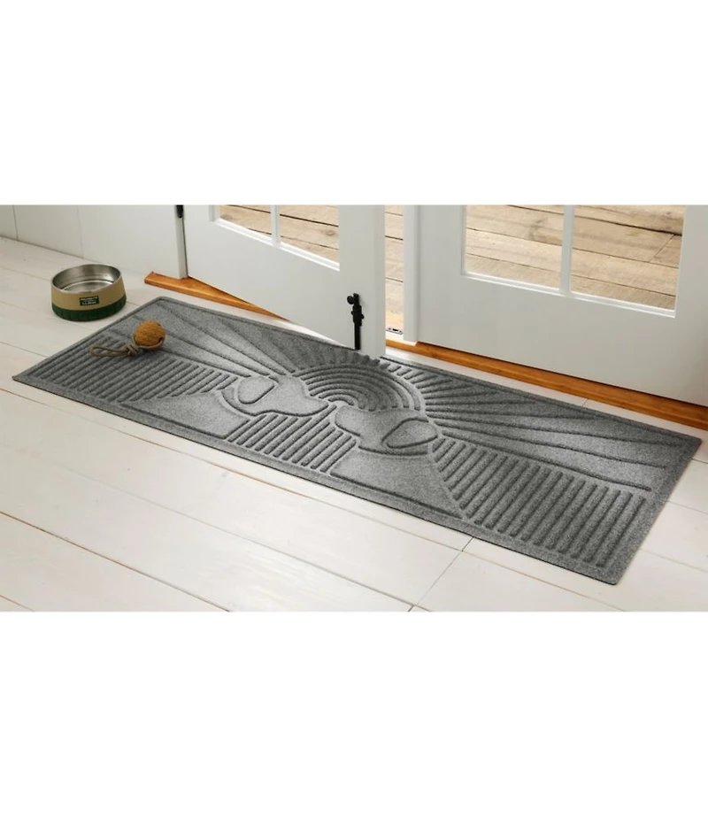 Everyspace Recycled Waterhog Doormat, Sunrise Dogs