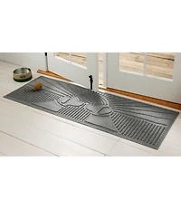 Everyspace Recycled Waterhog Doormat, Sunrise Dogs