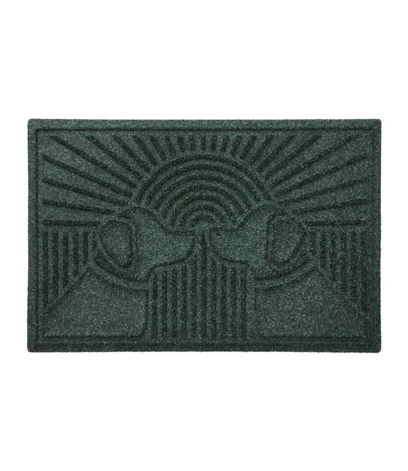 Everyspace Recycled Waterhog Doormat, Sunrise Dogs