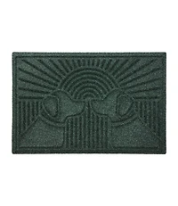 Everyspace Recycled Waterhog Doormat, Sunrise Dogs