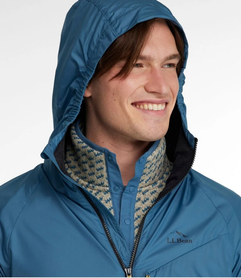 Men's Bean's Performance Fleece-Lined Windbreaker Jacket