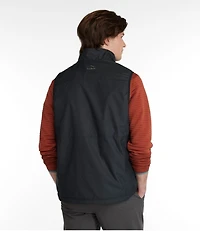 Men's Bean's Performance Fleece-Lined Windbreaker Vest