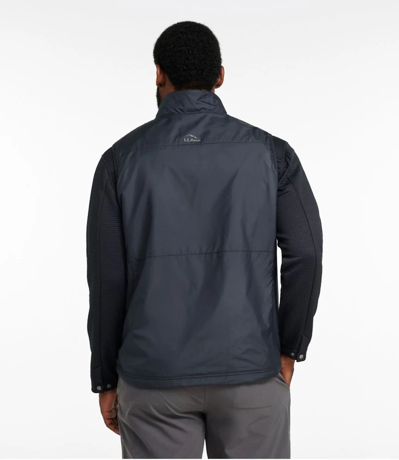 Men's Bean's Performance Fleece-Lined Windbreaker Vest