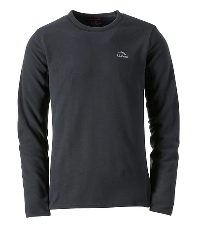 Men's L.L.Bean Fleece Base Layer Crew, Long-Sleeve