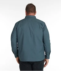 Men's BeanFlex® Twill Shirt, Slightly Fitted Untucked Fit, Long-Sleeve