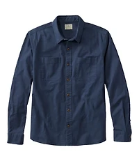 Men's BeanFlex® Twill Shirt, Slightly Fitted Untucked Fit, Long-Sleeve