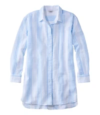 Women's Cloud Gauze Cover-Up Shirt, Stripe
