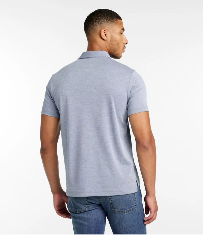 Men's Comfort Stretch Performance® Polo, Short-Sleeve, Slightly Fitted