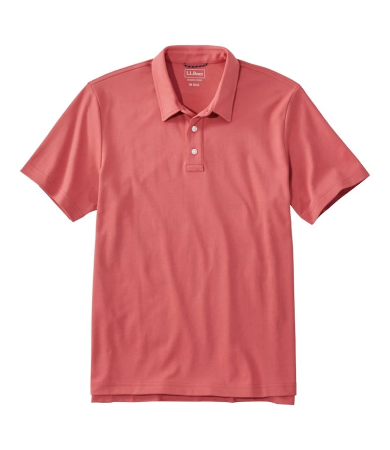 Men's Comfort Stretch Performance® Polo, Short-Sleeve, Slightly Fitted