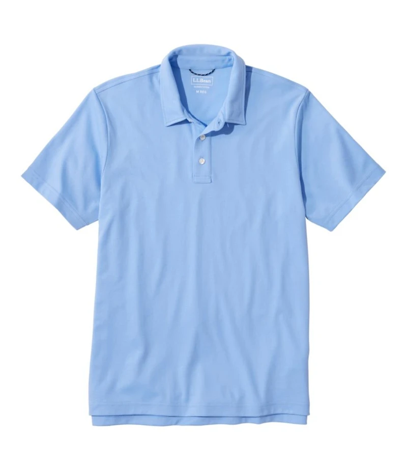Men's Comfort Stretch Performance® Polo, Short-Sleeve, Slightly Fitted