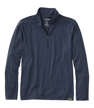 Men's Everyday SunSmart® Tee, Long-Sleeve Quarter-Zip