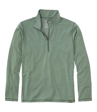 Men's Everyday SunSmart® Tee, Long-Sleeve Quarter-Zip