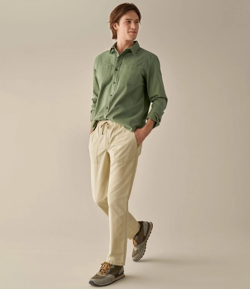 Men's Sunwashed Pants, Standard Fit, Straight Leg