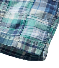 Women's Comfort Stretch Shorts, Patchwork Bermudas 9"