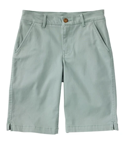 Women's Comfort Stretch Shorts, Chino Bermudas 9"