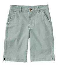 Women's Comfort Stretch Shorts, Chino Bermudas 9"