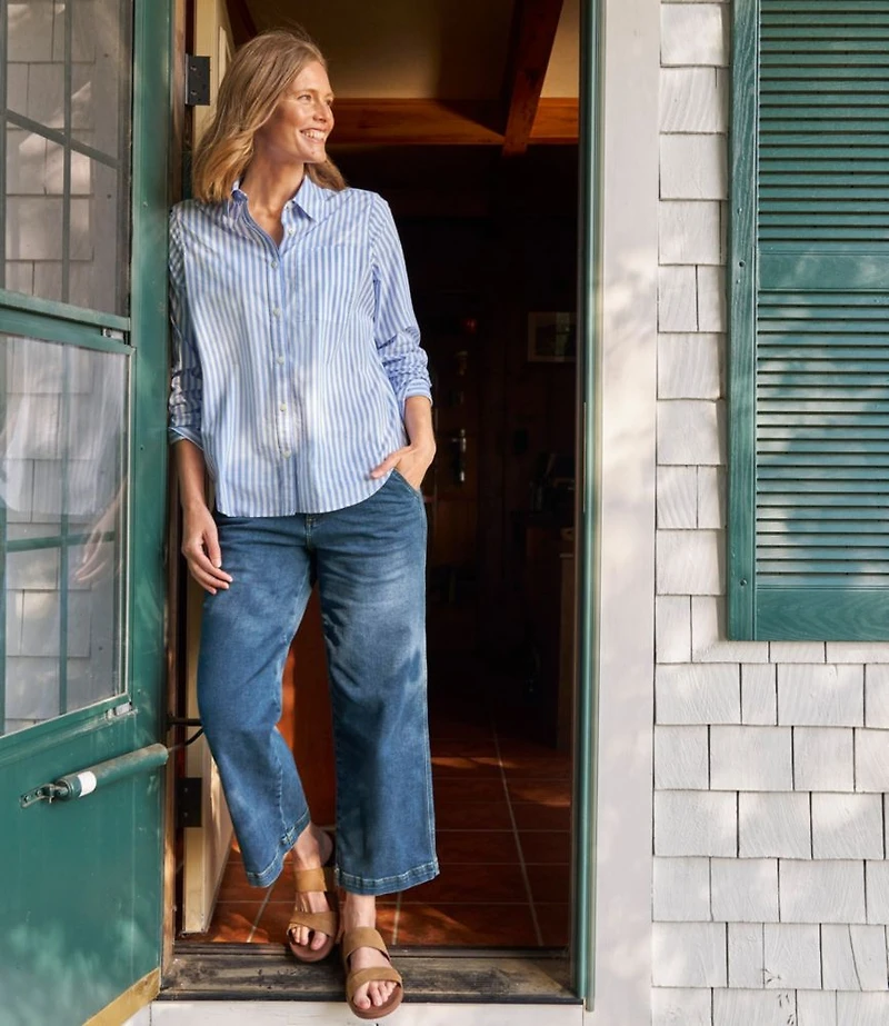 Women's Essential Cotton Poplin Shirt