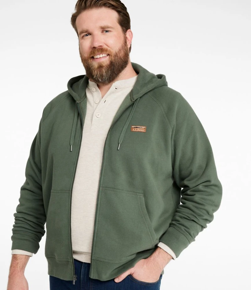 Men's Katahdin Iron Works® Full-Zip Sweatshirt, Hooded