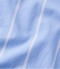 Women's Essential Cotton Poplin Shirt, Short-Sleeve