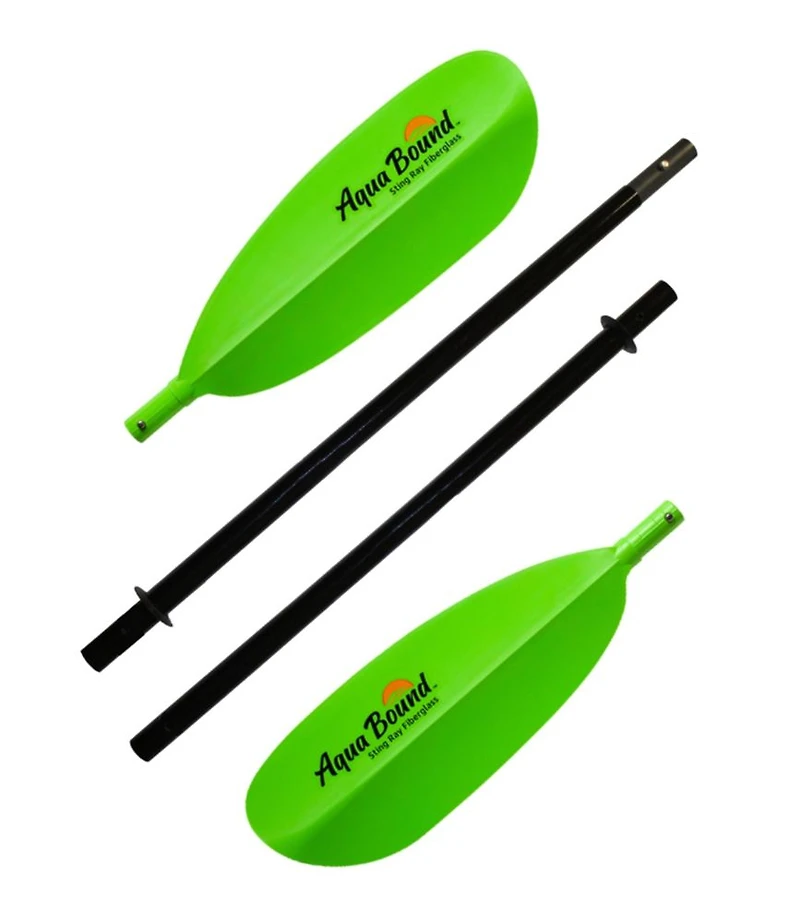 Aqua Bound Sting Ray 4-Piece Fiberglass Kayak Paddle, 230 cm