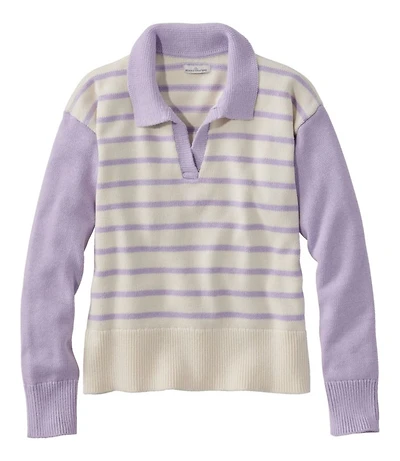 Women's Signature Original Cotton Sweater, Polo