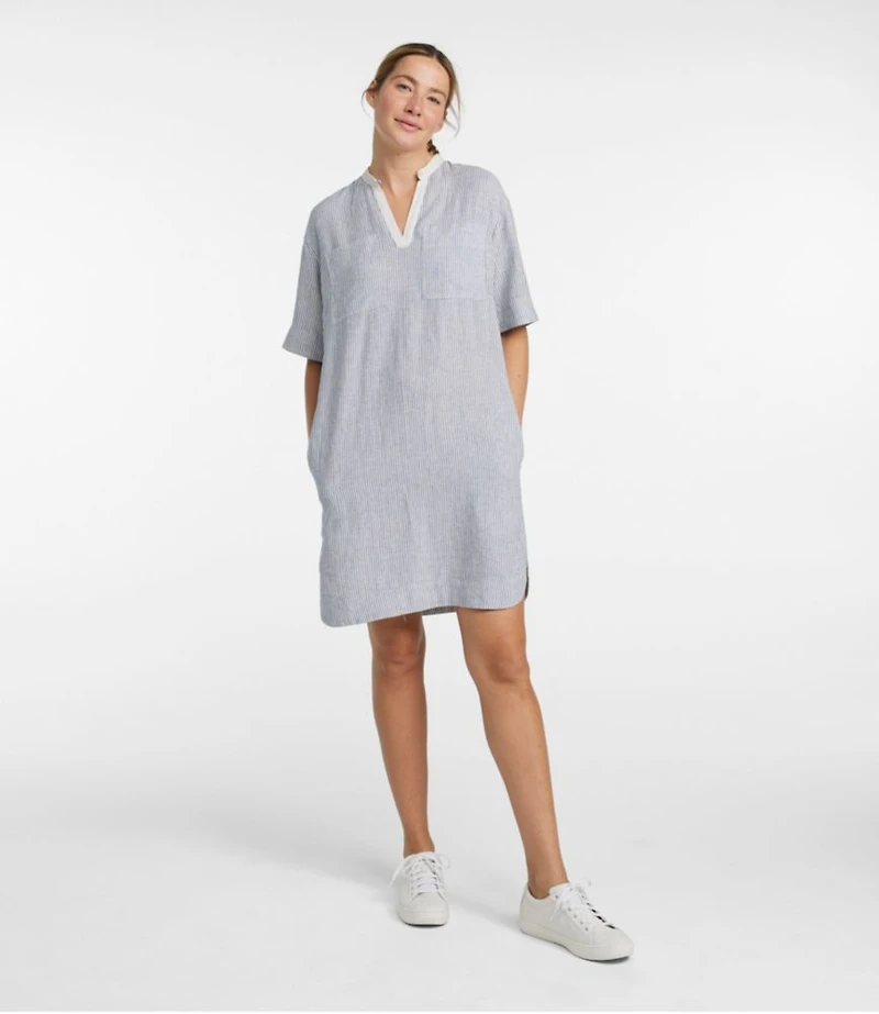 Women's Signature Linen-Blend Dress