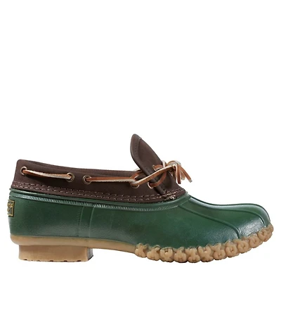 Men's Bean Boots, Canvas Rubber Mocs