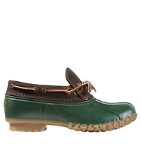 Men's Bean Boots, Canvas Rubber Mocs
