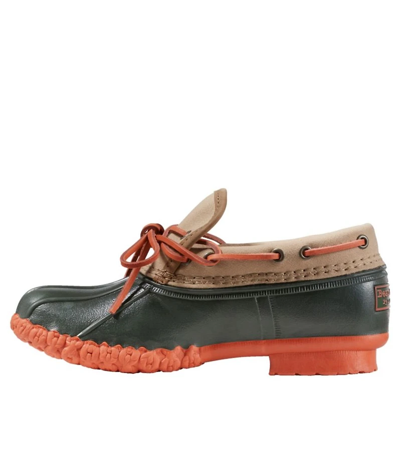 Women's Bean Boots, Canvas Rubber Mocs