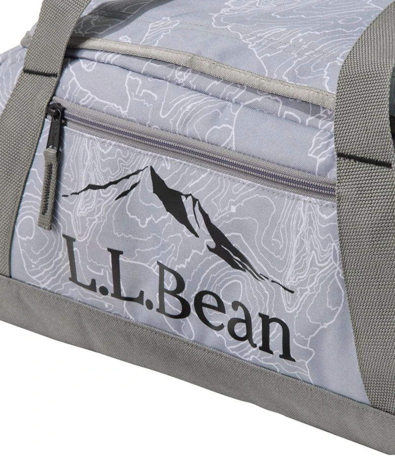 Adventure Duffle, Medium, 35L, Mountain Logo, Print