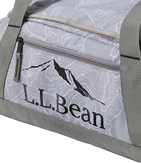 Adventure Duffle, Medium, 35L, Mountain Logo, Print