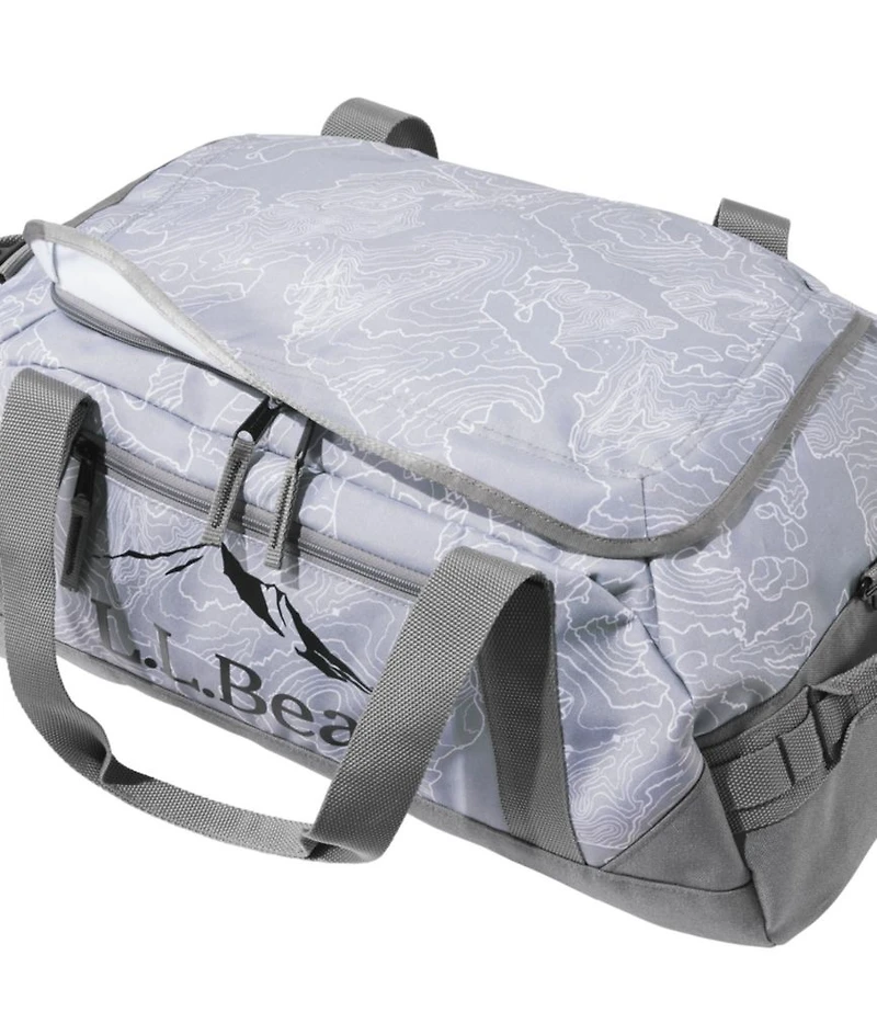 Adventure Duffle, Medium, 35L, Mountain Logo, Print