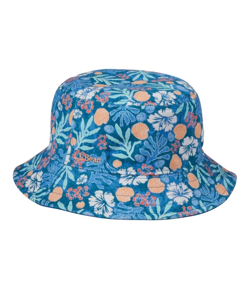 Kids' Bean's Reversible Cotton Bucket Hat