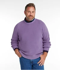 Men's Sunwashed Textured Cotton Sweater