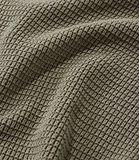 Men's Sunwashed Textured Cotton Sweater, Quarter-Zip