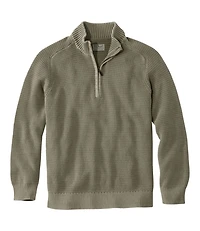 Men's Sunwashed Textured Cotton Sweater
