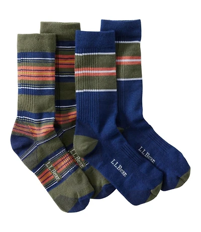 Men's Everyday Chino Sock, Stripe Two-Pack